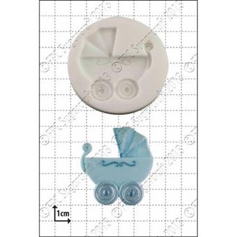 Picture of BABY CARRIAGE SILICONE MOULD